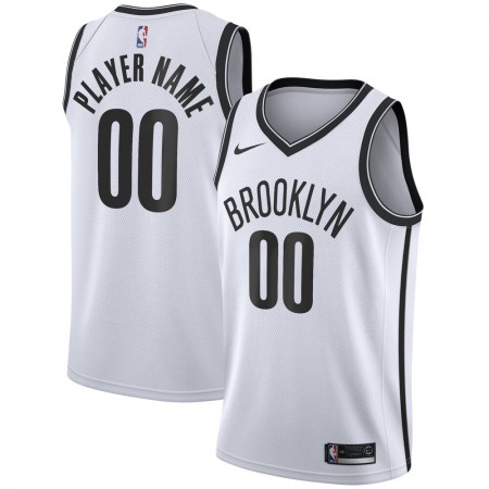 Maillot Basket Brooklyn Nets Personnalisé 2020-21 Nike Association Edition Swingman - Homme